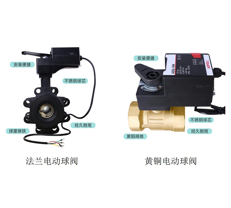 水系統(tǒng)閥門怎么選？艾德默揭秘電動球閥VS閘閥！