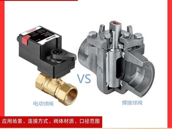 電動球閥與焊接球閥：應用場景與性能的解析