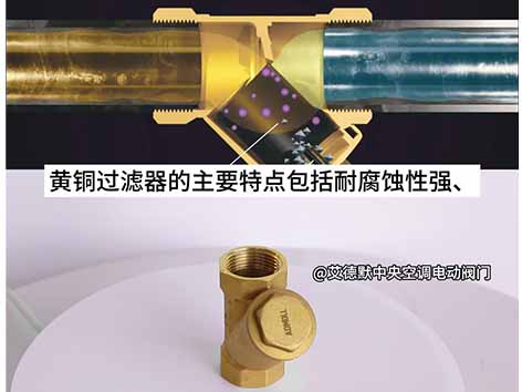 風(fēng)機盤管進水管是否加過濾器-艾德默閥門